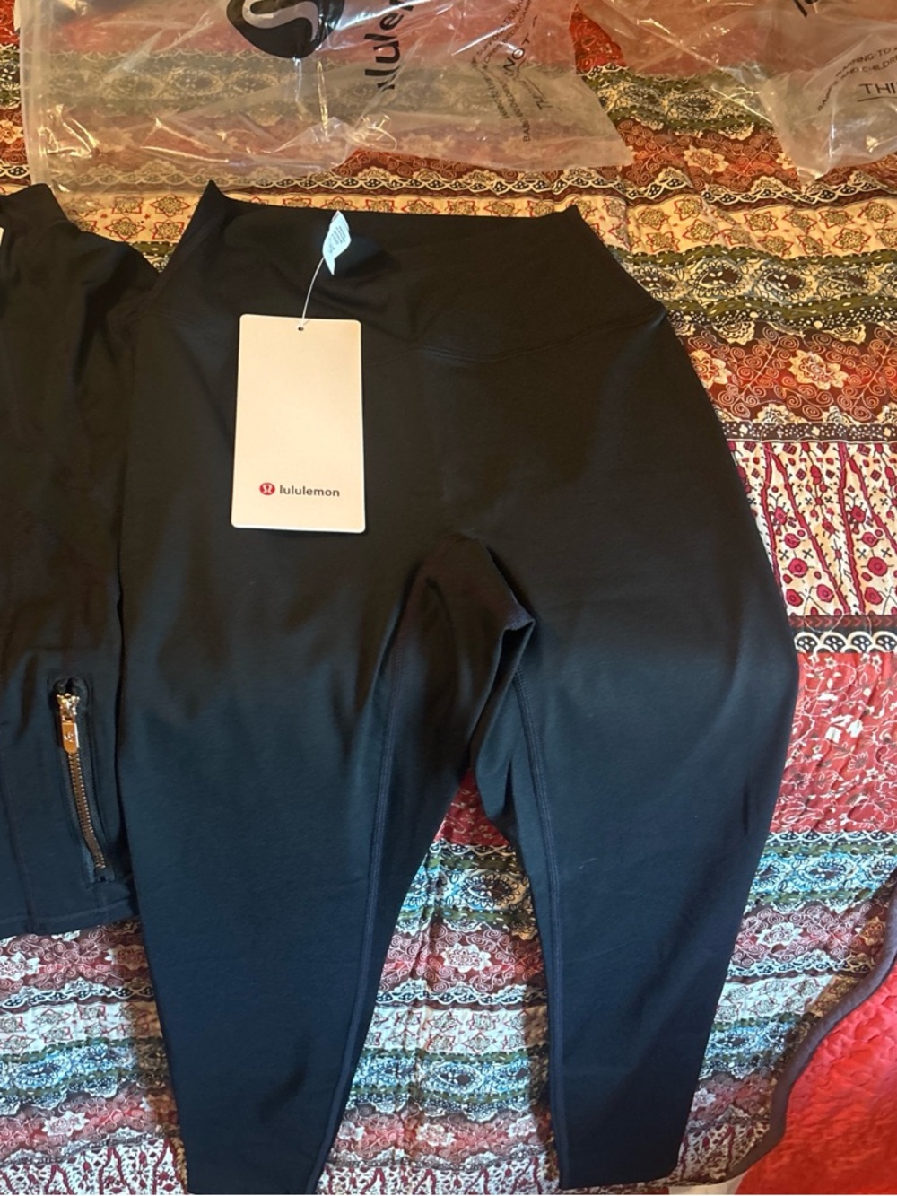 Lululemon black leggings. $60 - Size 2
